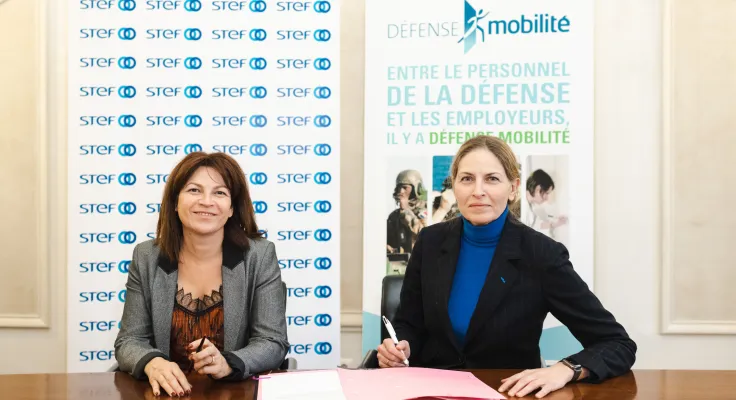 Signature entre STEF et Défense mobilité