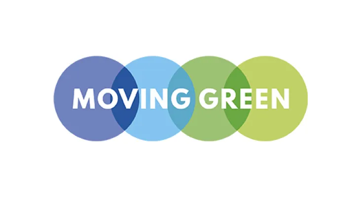 Logo Moving Green